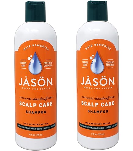 Amazon.com : Jason Dandruff Relief Shampoo - 12 oz - 2 pk : Beauty